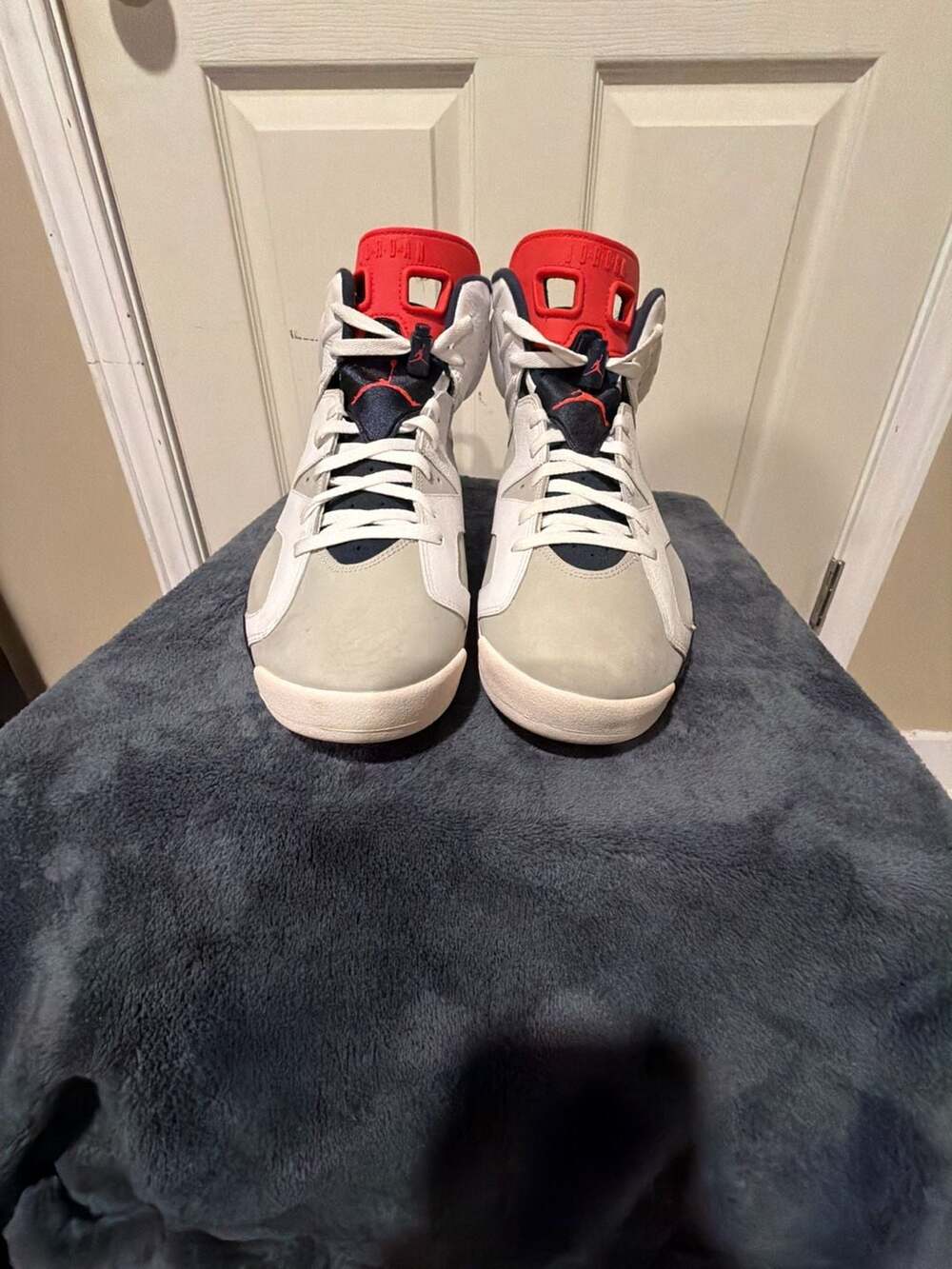 Nike Jordan 6 Retro Tinker Air Jordan 6 Retro White Navy Red 13